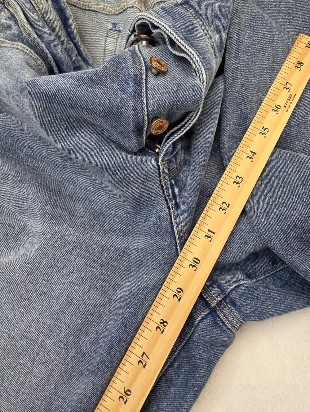 Nicole Miller Nomad Jeans Size 14 Super High Rise Relaxed Straight 3832-Cy